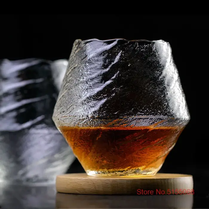 Verres de dégustation de whisky à neige de 420ml, motif de marteau japonais, tasse à boire du vin, f