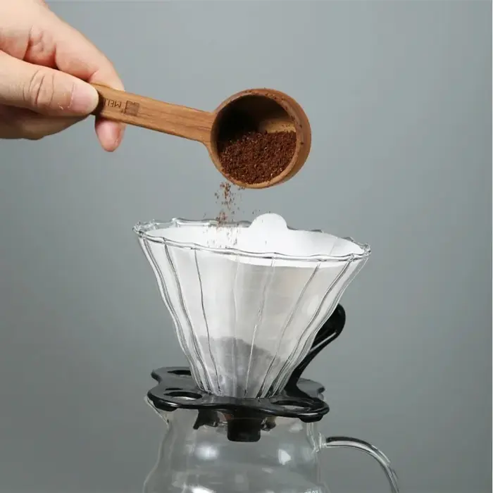 Filtres à café en papier naturel en forme de cône 02 pour 2-4 tasses