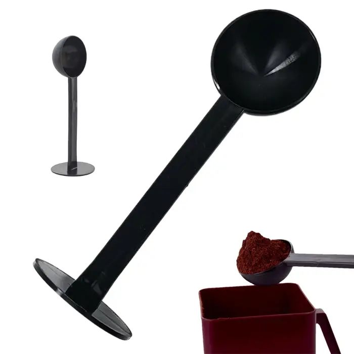 Cuillère doseuse et tasseur à café expresso – Outils essentiels pour mesurer et presser