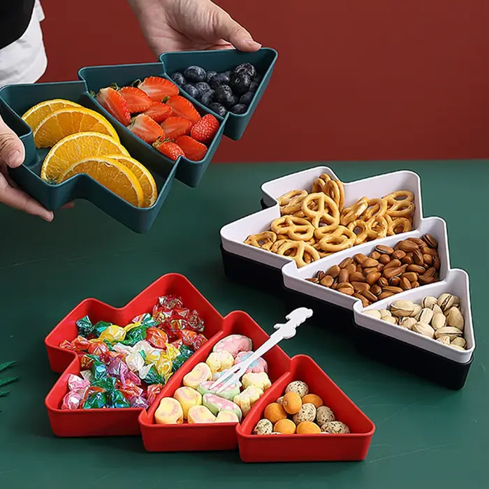 Assiette à fruits pour arbre de noël