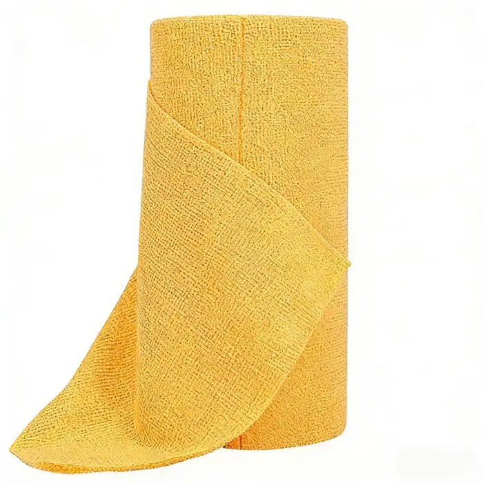 20 feuilles/rouleau de torchons en microfibre – Chiffon de cuisine multifonctionnel double face