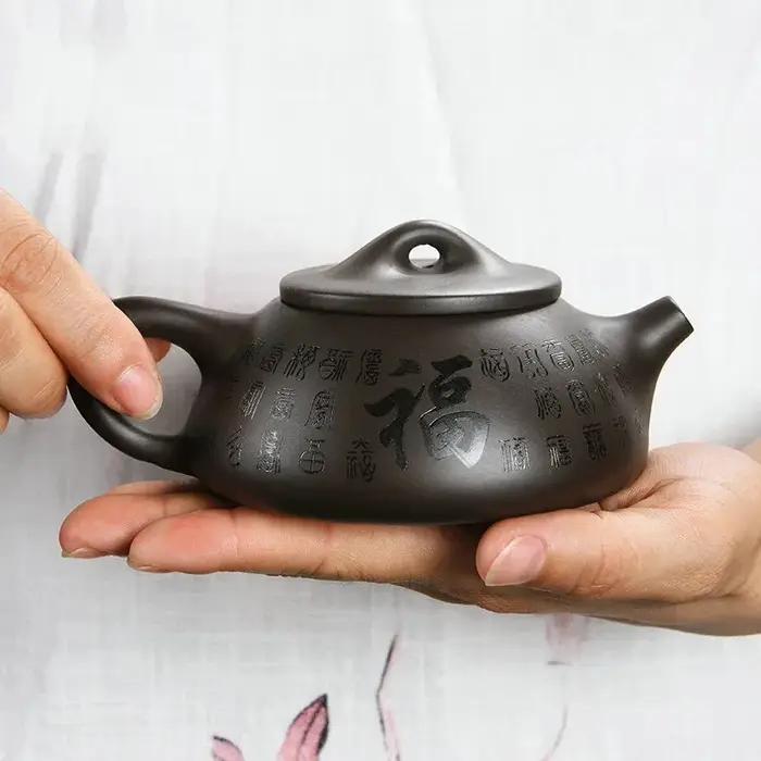 Théière en argile Yixing faite à la main