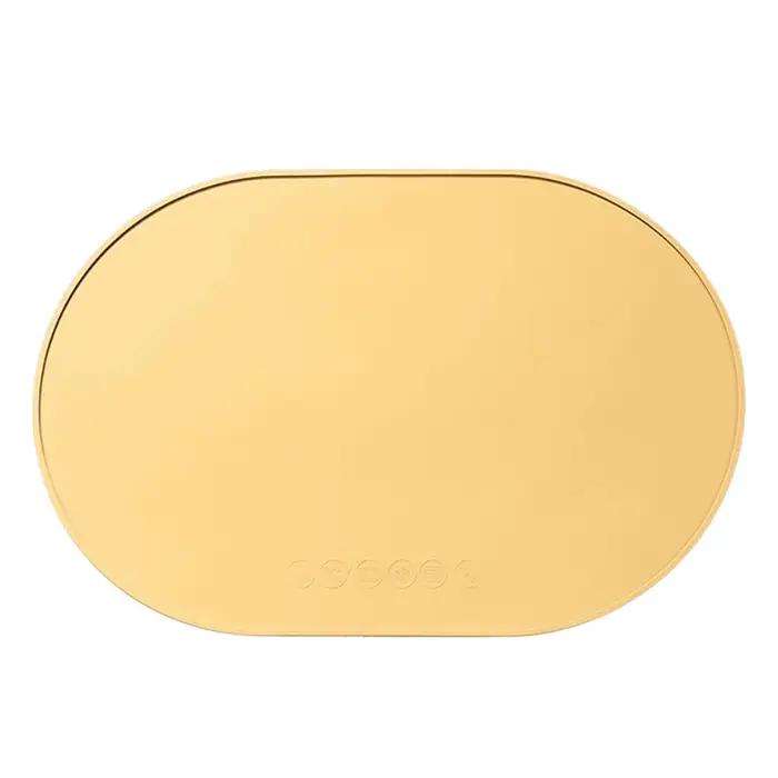 Sets de table en silicone, résistants à la chaleur, réutilisables, portables, imperméables, anti-tac