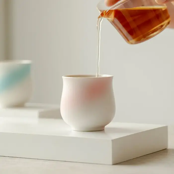 Tasse d'arôme de café goutte à goutte manuelle