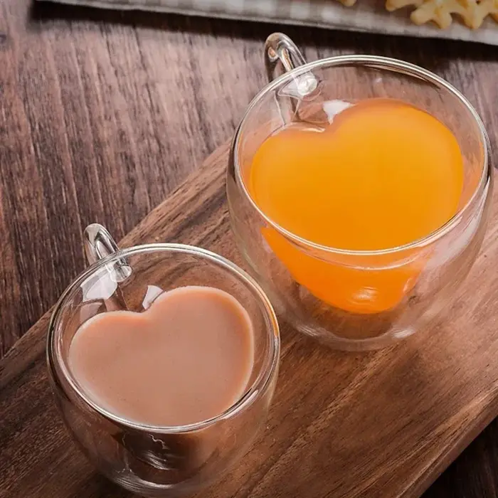 1/2 pièces coeur tasse Couple