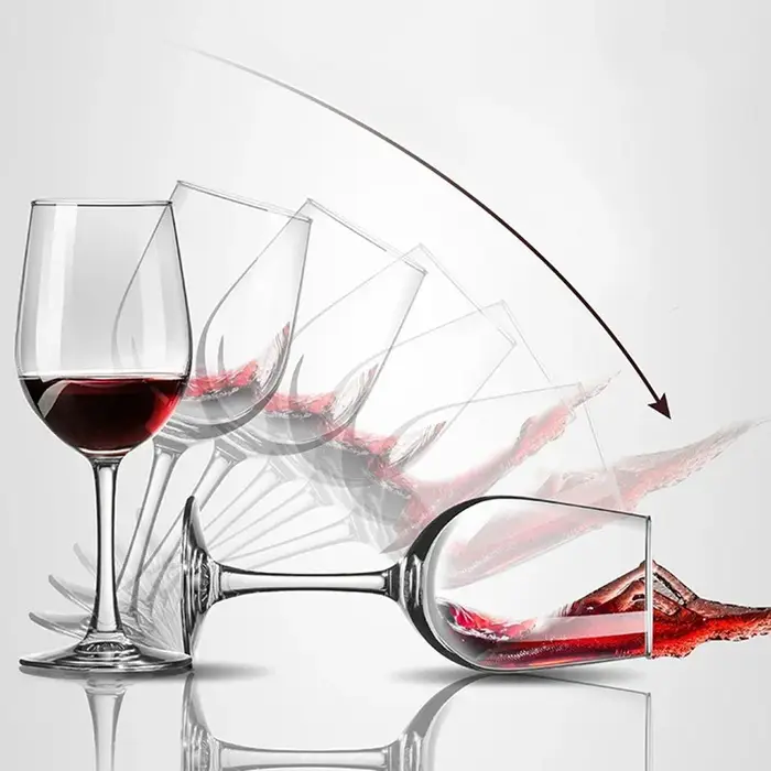 Ensemble de verres à vin rouges
