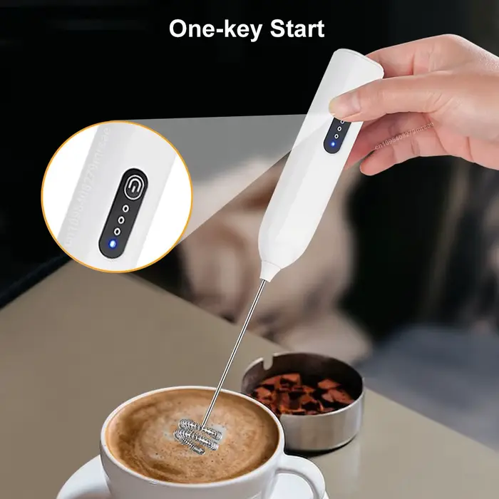 Mousseur à lait électrique rechargeable sans fil