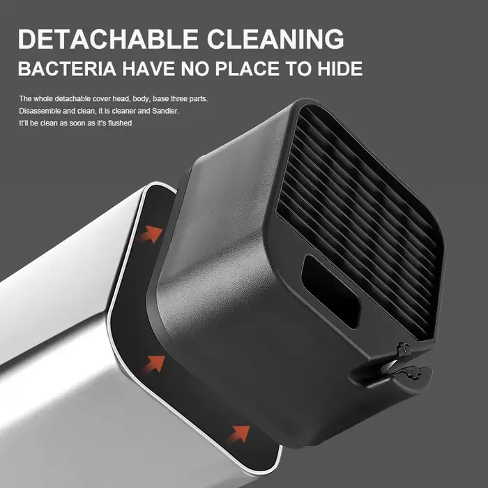 XITUO – porte-couteau sur pied multifonction en acier inoxydable, pour couteaux de cuisine, avec bor