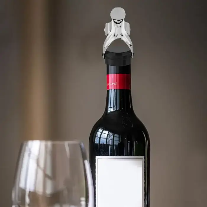 Scellant de bouteille de champagne en acier inoxydable