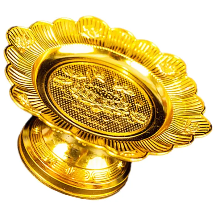 Assiette d'observation bouddhiste