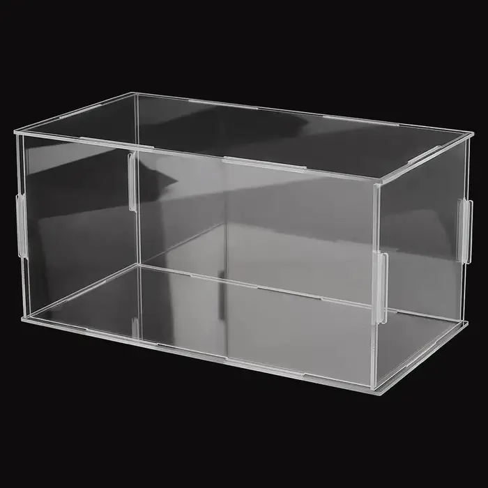 Grande vitrine transparente en acrylique