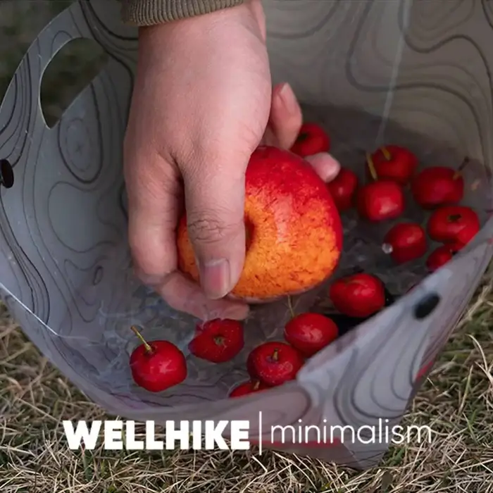 WELLHIKE – vaisselle pliante légère d'extérieur, vaisselle polyvalente réutilisable, ensemble Ultra léger pour pique-nique, fête de rassemblement à domicile