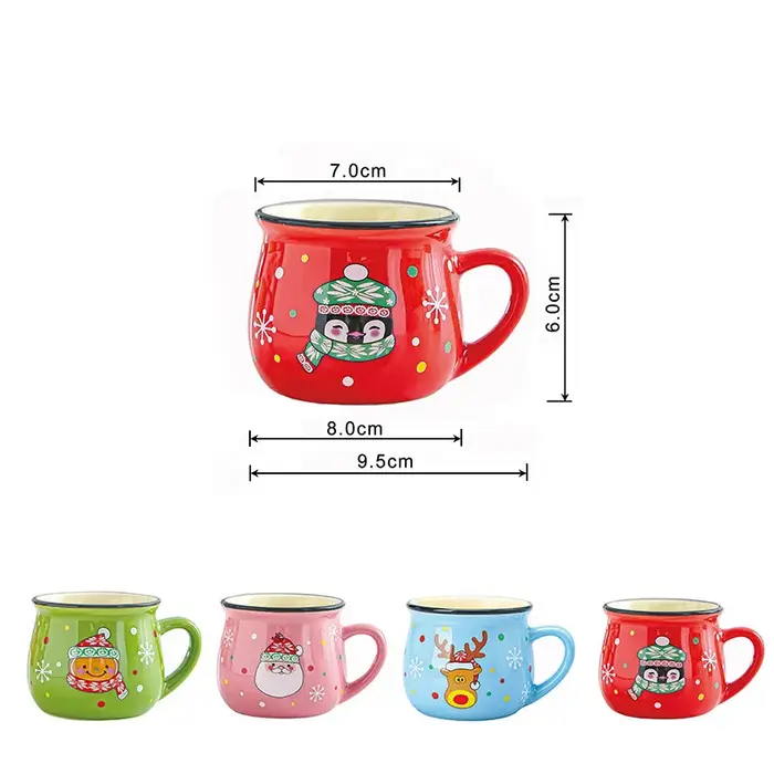 Tasse à Mousse de noël en céramique