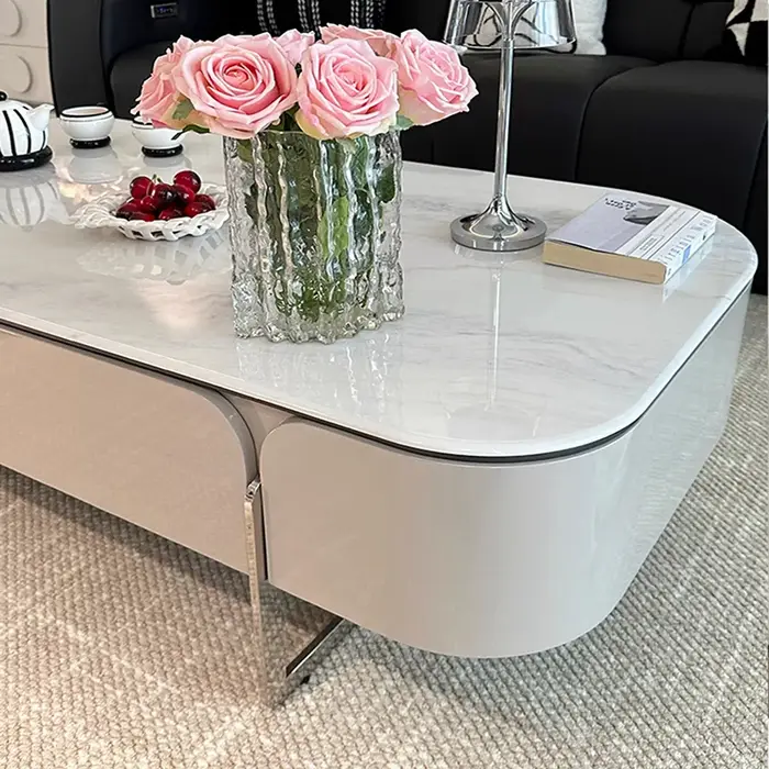Table basse De rangement créative européenne élégante exquise Glamour