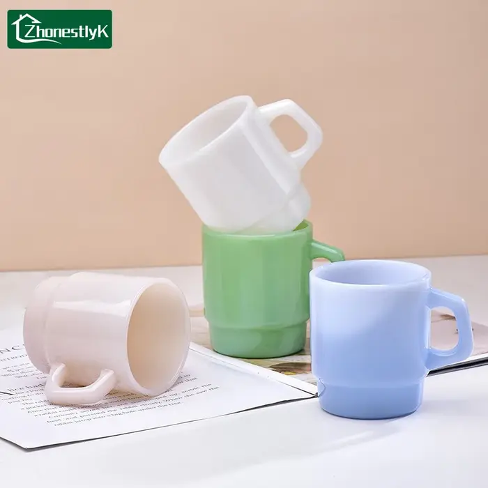 Tasse de voyage à café en verre de Style coréen
