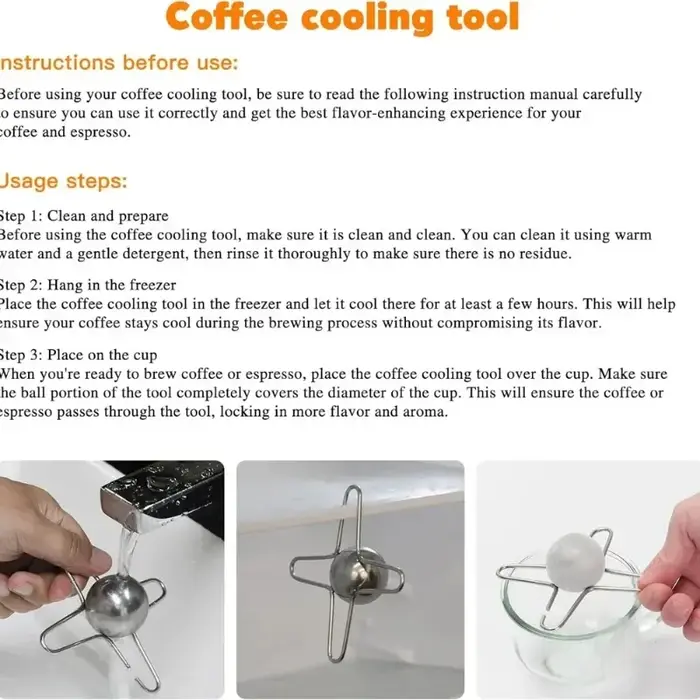 Boule congelée pour café expresso