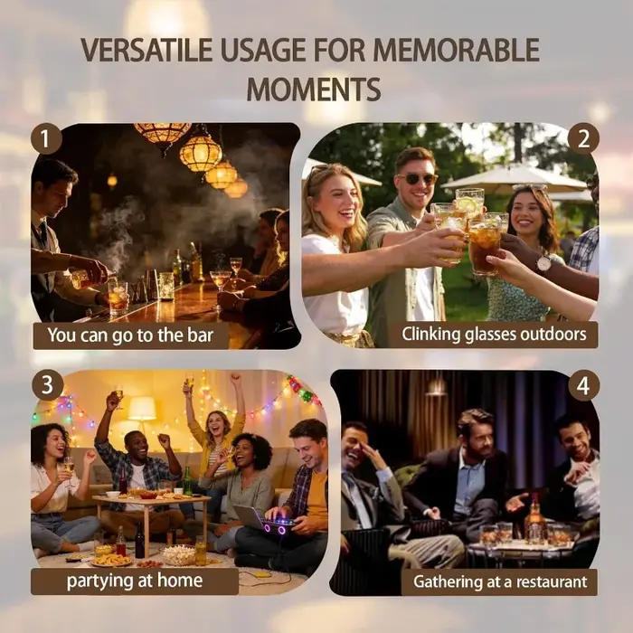 # # Verre à whisky rotatif de 280 ml