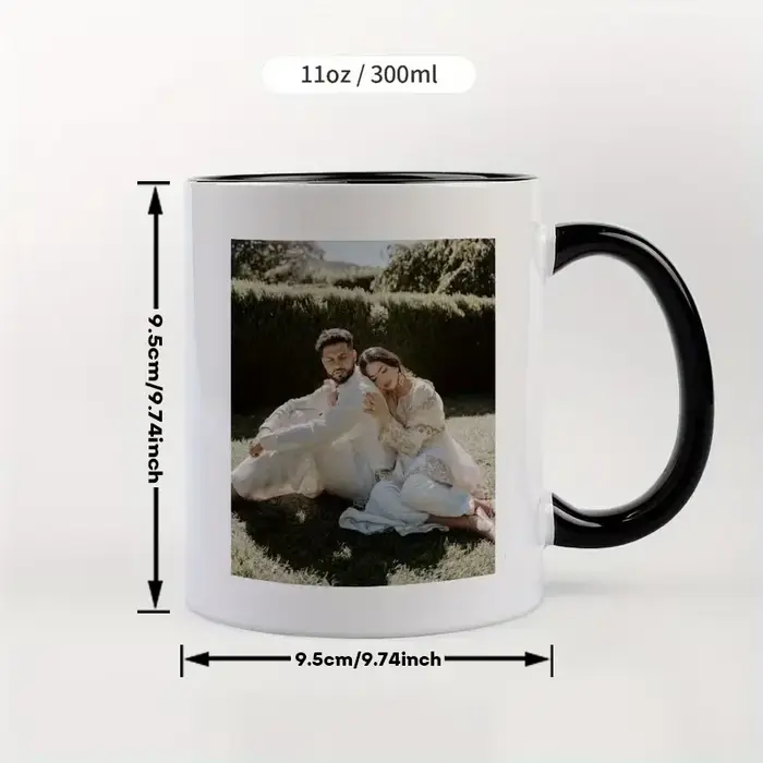 Personnalisez une tasse à café avec des photos et du texte - un cadeau unique pour les anniversaires