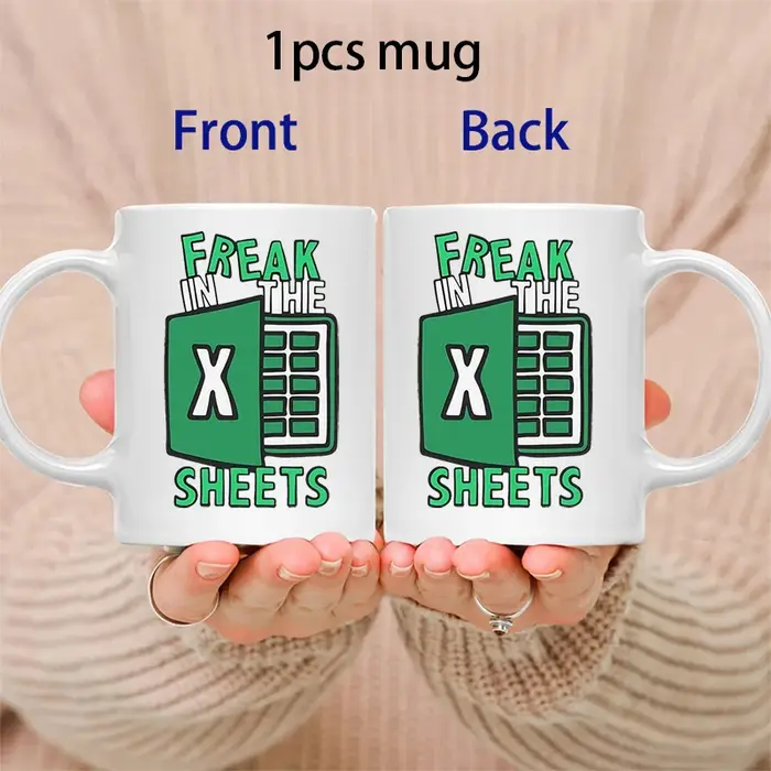 Tasse à café en céramique drôle Freak In The Sheets