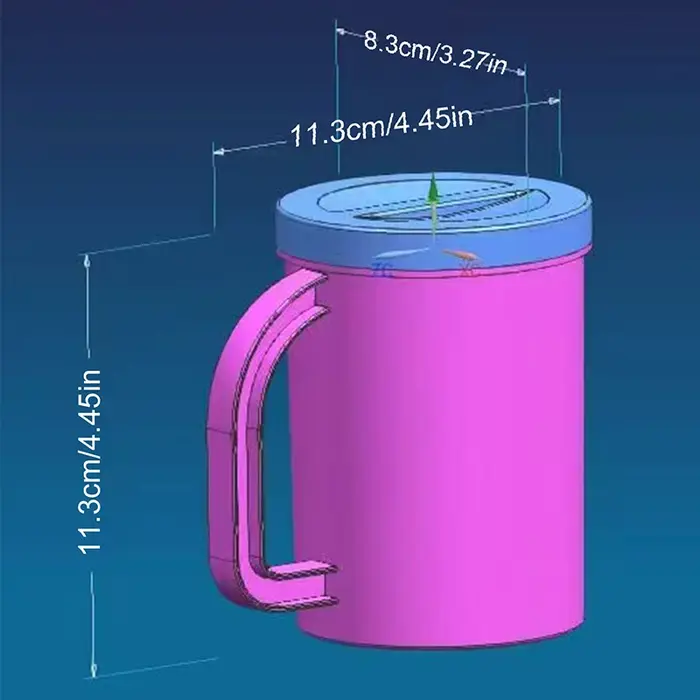 Verre de bière réfrigéré d'été