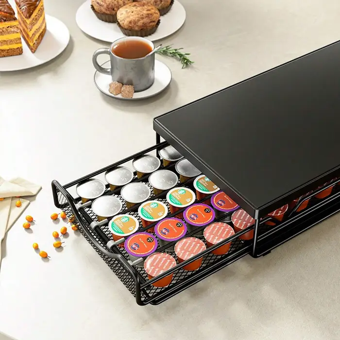 Support de rangement pour capsules de café