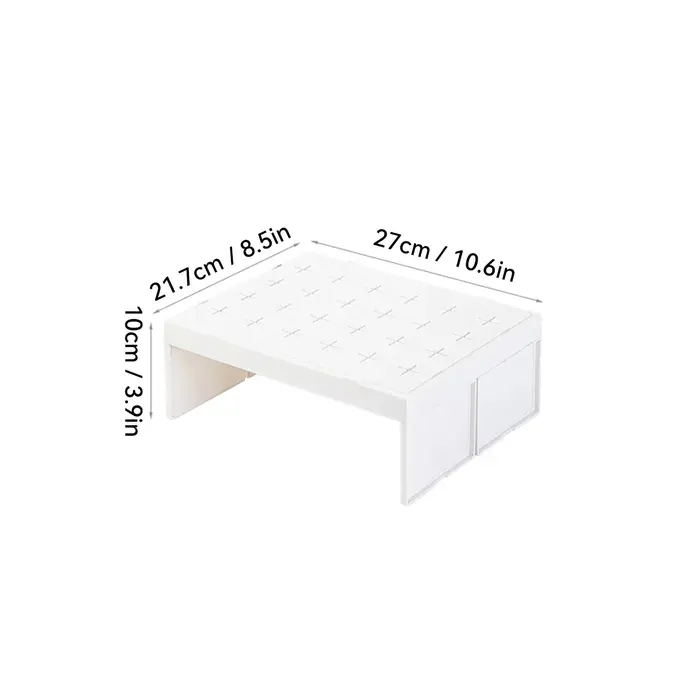 WORTHBUY armoire support de rangement de tasses empilable support de séchage de tasses en verre orga