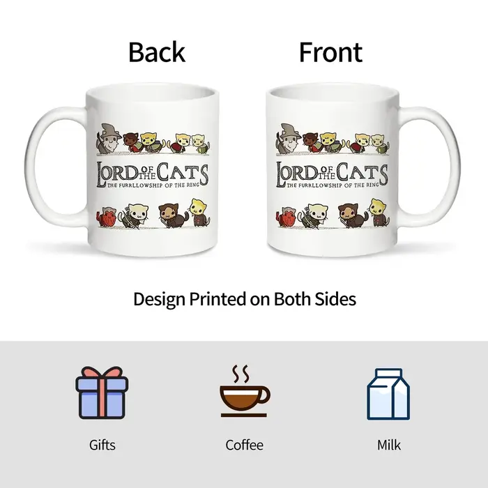 Tasse à café Lord Of The Cats Anime