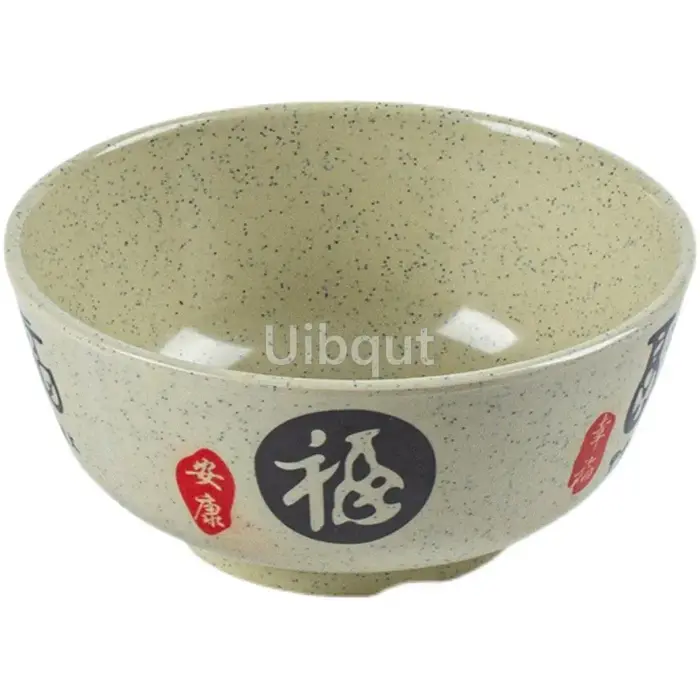 4.5 5 pouces 2 10 pièces ensemble bol en mélamine résistant à la rupture épaissi fleur riz soupe bol de collation en plastique vaisselle alimentaire bols chinois