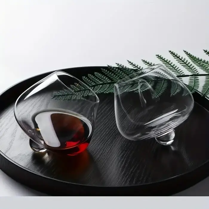 Verres à whisky rotatifs pour le ventre et la bière