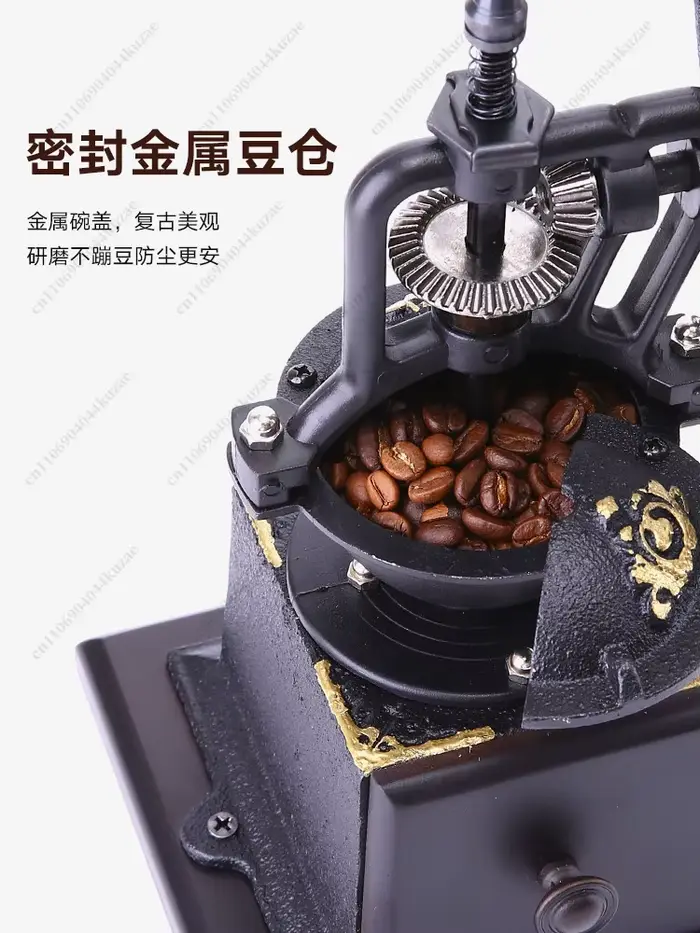 Machine à café à manivelle