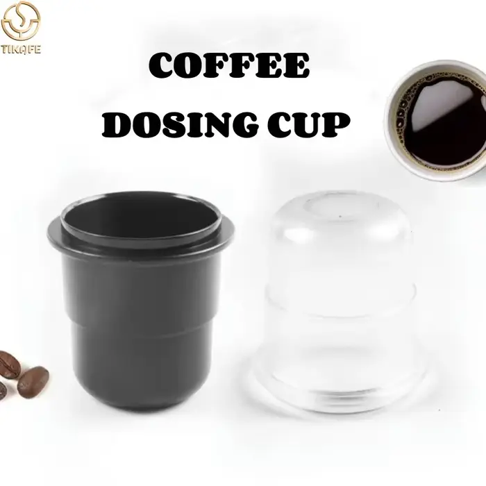 Tasse de dosage de café transparente