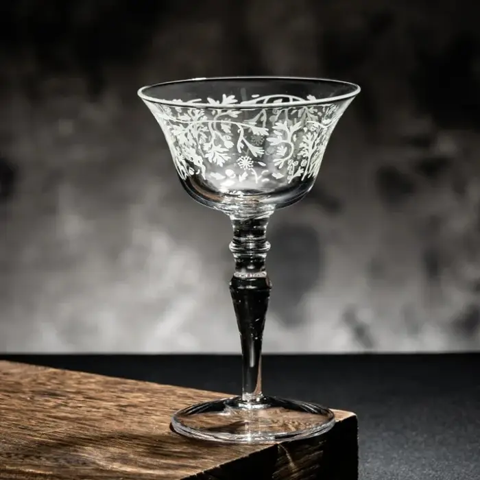Tasse en verre à Martini à motif de Style japonais, gobelet en verre classique, verres à Cocktail simples, ensembles de tasses à Martini, outils de cuisine pour Bar