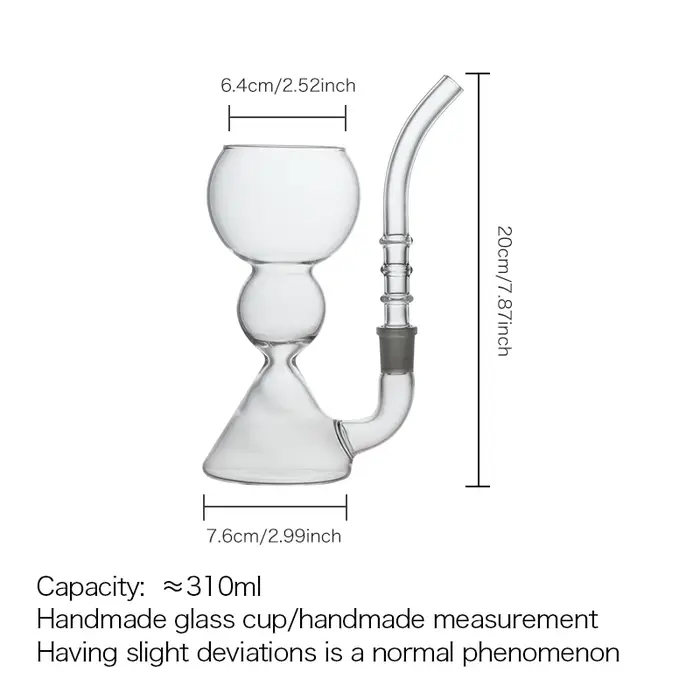 Inmeet verre à haute teneur en Borosilicate fait à la main créatif Absinthe