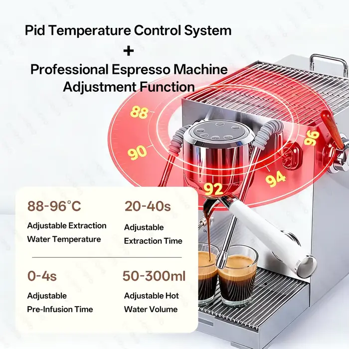 Machine à expresso commerciale CAFOVO E120 9 bars