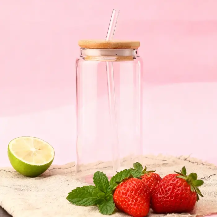Tasse en verre Transparent de 450ml/550ml