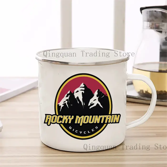 Tasse à café émaillée Rocky Mountain