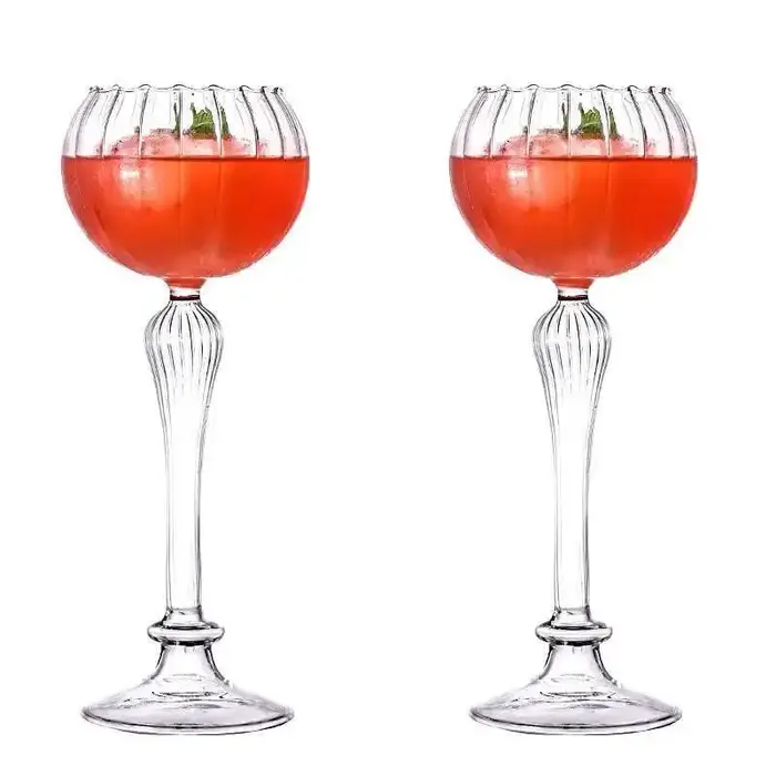 Verre à Cocktail Vintage pour Bar, colonne romaine ancienne, gobelet à boisson mixte, décor de Resta