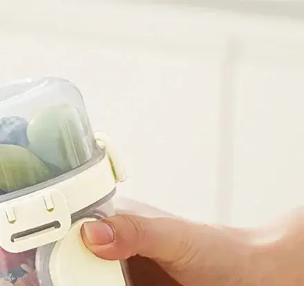 Tasse à salade d'avoine de 600ML