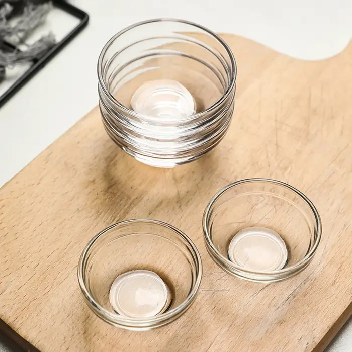 Ramequins en verre transparent