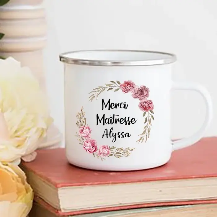 Tasses à Café Personnalisées avec Impression Française