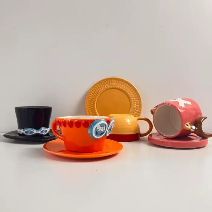 Tasse à café de dessin animé en forme de chapeau créatif, Anime Cosplay, Chopper Zansabo, tasse en c