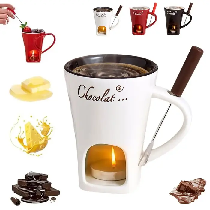 Tasse à fondue au chocolat de 130 ml