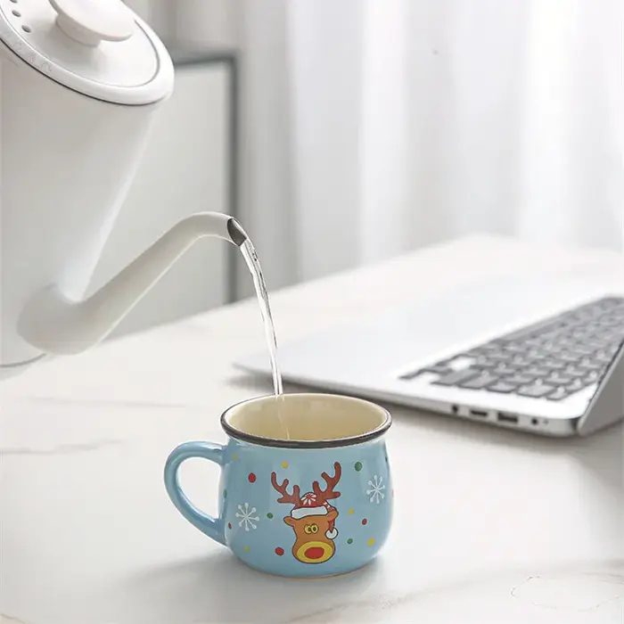 Tasses de noël en céramique de 150ML