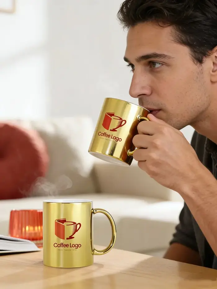 1 tasse en céramique personnalisée avec texte et photo sur mesure, impression recto simple, design r