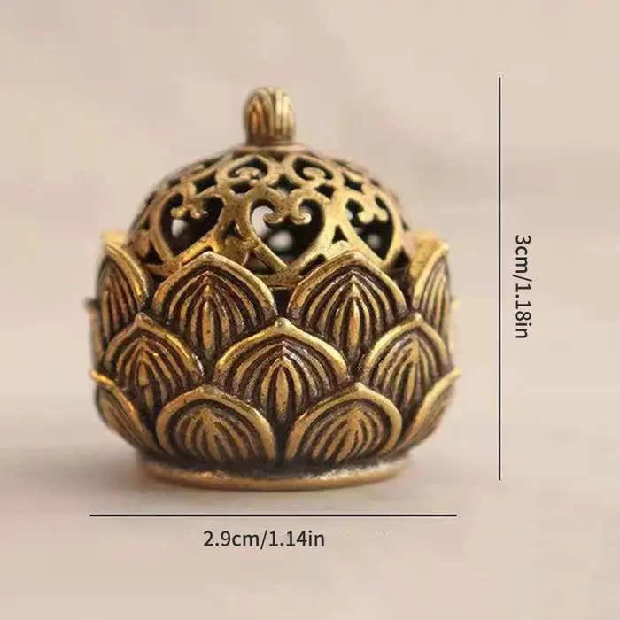 Porte-encens Lotus, Petit Brûleur de Cônes d'Encens