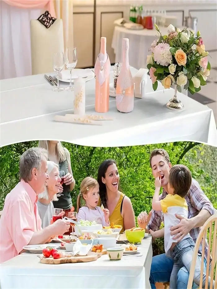 Nappe jetable de couleur unie