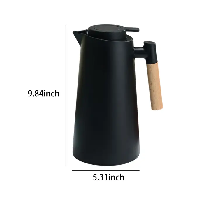 Carafe à café thermique sous vide à double paroi