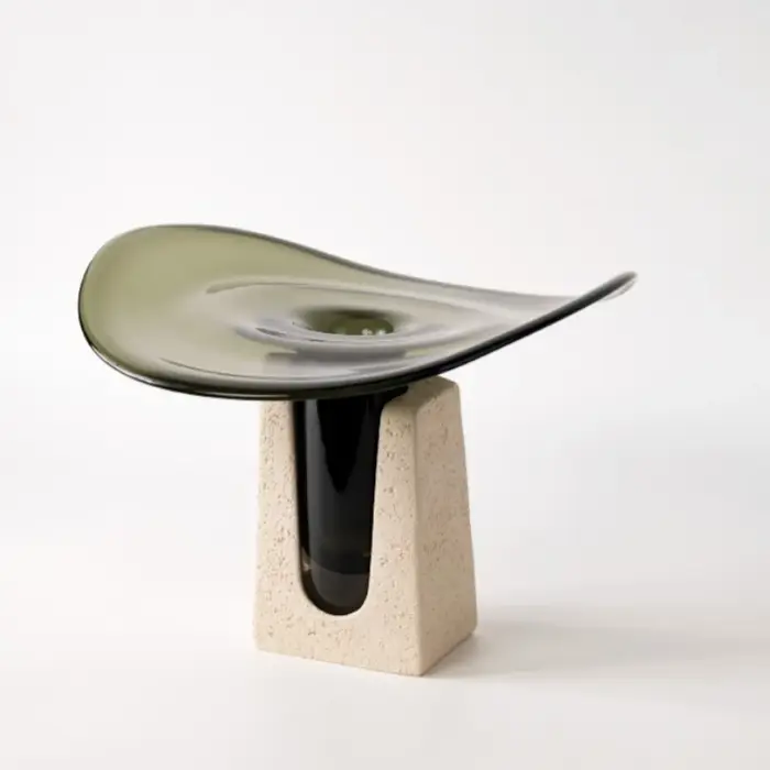 Vases en verre modernes