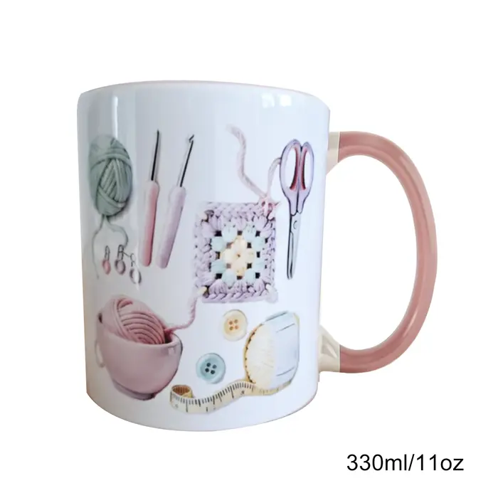 Tasse à café en céramique fantaisie 330 ml