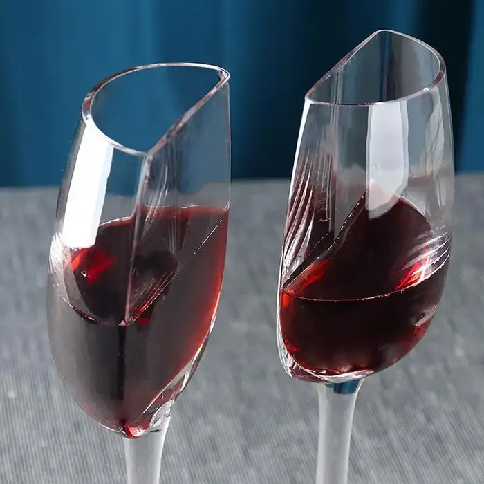 Tasses en verre de cristal 140ml